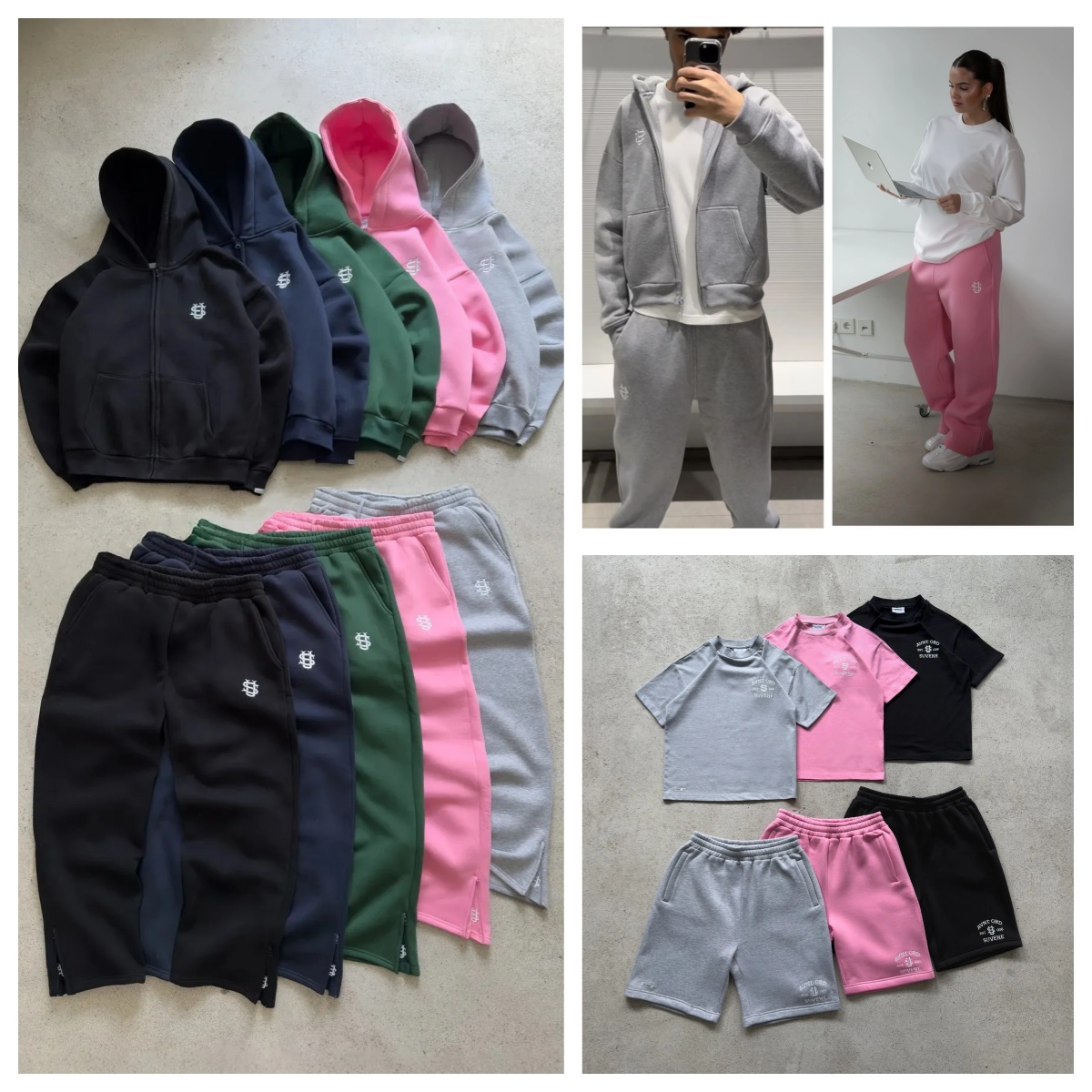 Designer Men's Pants Embroidery Y2K Loose running pantalon hoodie men coat Harajuku Retro Street Wear Solid Color baggy Sweatpants Women tracksui