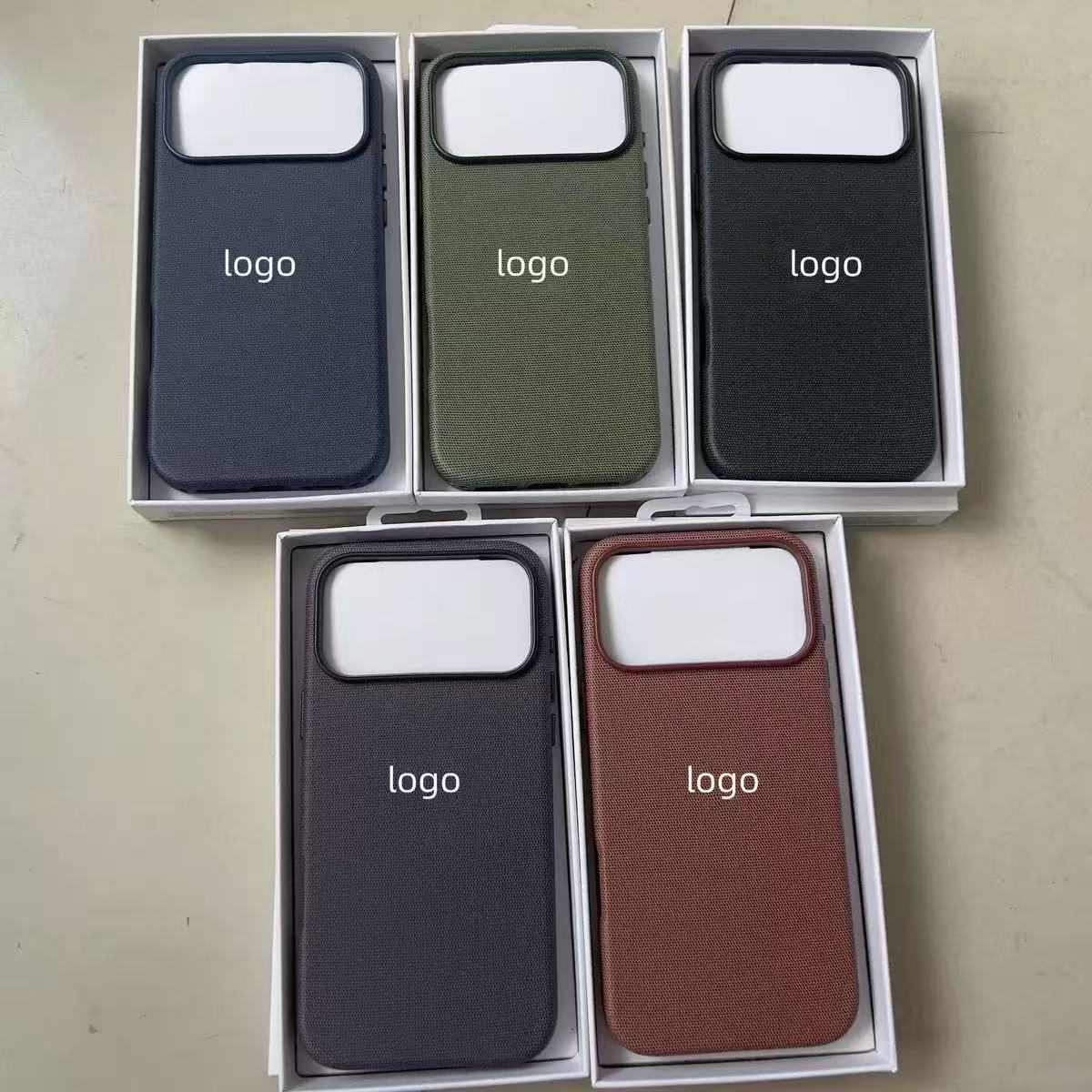 iPhone 17 17Pro Max Offical Magsafe TechWoven Phone Case For iPhone 17 Pro Max 17pro 17 Air Cases Wireless Charging Back Cover With Box