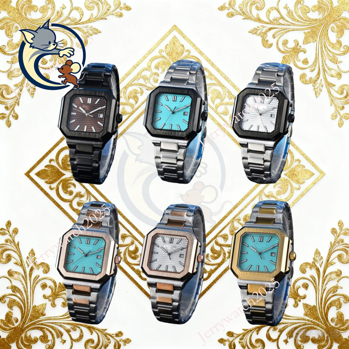 10AAA Patekes Philipes Watch High Quality Deigner Watch Patekes Men Watch Man Writ Watch Full Stainle Steel Face Watch Chronograph Automatic Quartz Moement 007A