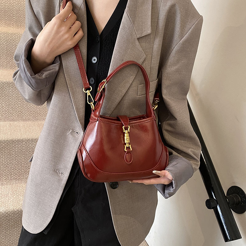 Luxury Brand Designer Bag European And American Retro 2025 Spring New Fashion Versatile Casual Simple Handbag Fashion Single Shoulder Crossbody Women&