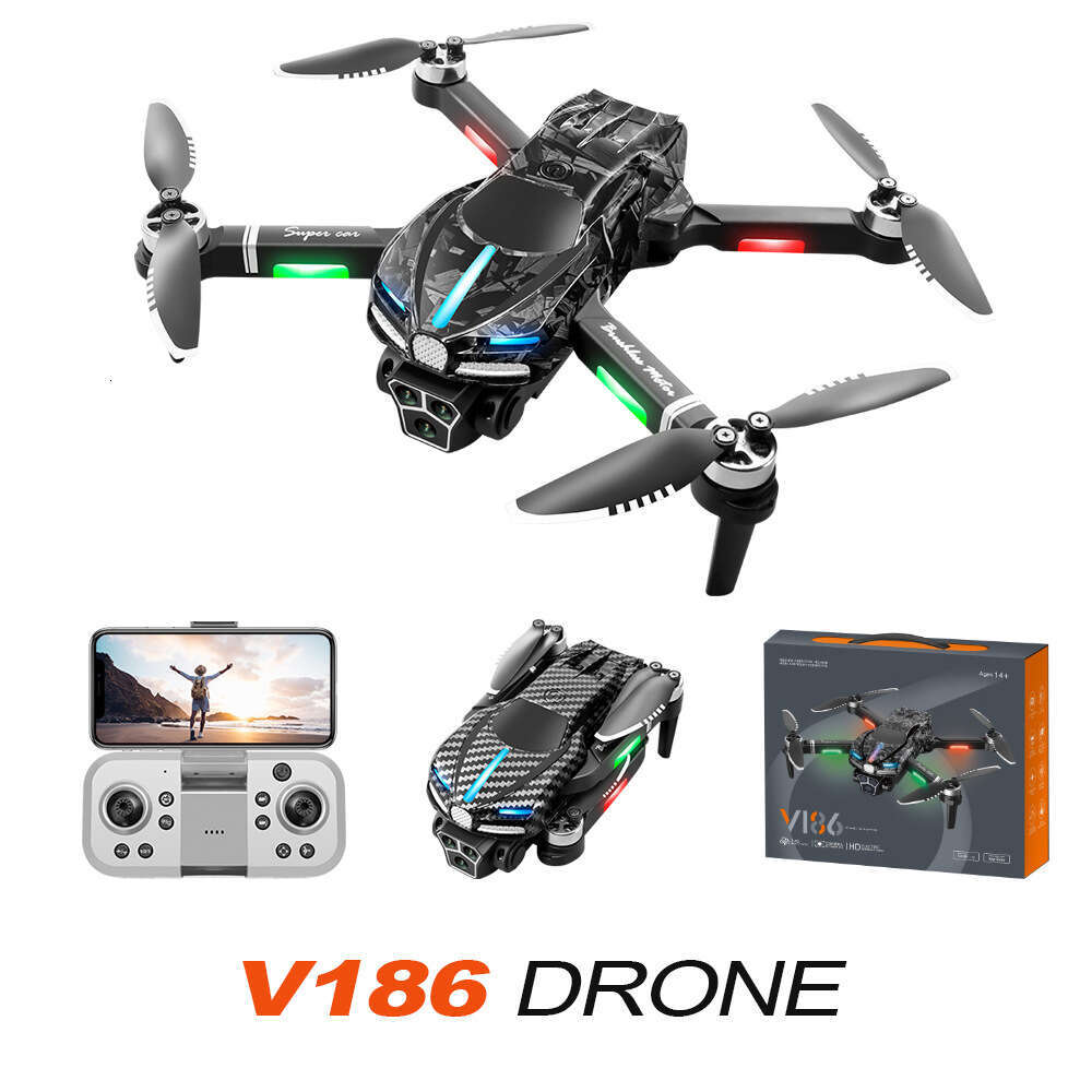 New V Drone Three Camera Aerial Photography Long Endurance Remote Control Aircraft Toy DRONE