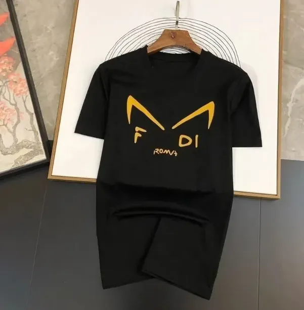 Luxury Designer Men T-shirt designer luxury brand short sleeved Shirt high-end high-quality mens letter pattern cotton shirt couple top Size S-5XL