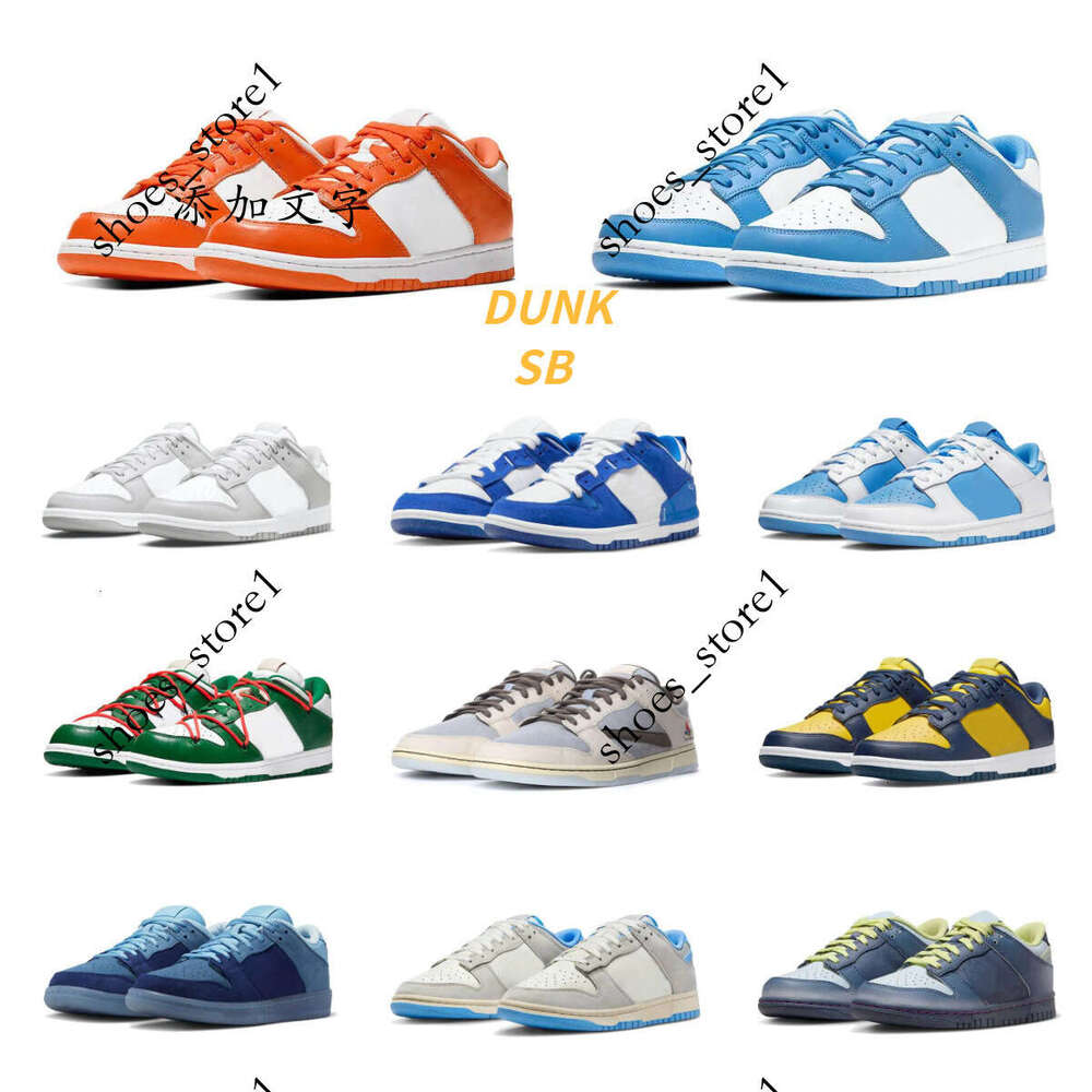 Dust 2025 Designer Men Running Shoes DUNklies Sneaker Panda White Black UNC Blue Grey Fog Photon Syracuse Candy Vintage Green Sail Trail Women Trainers Sports A04 a1