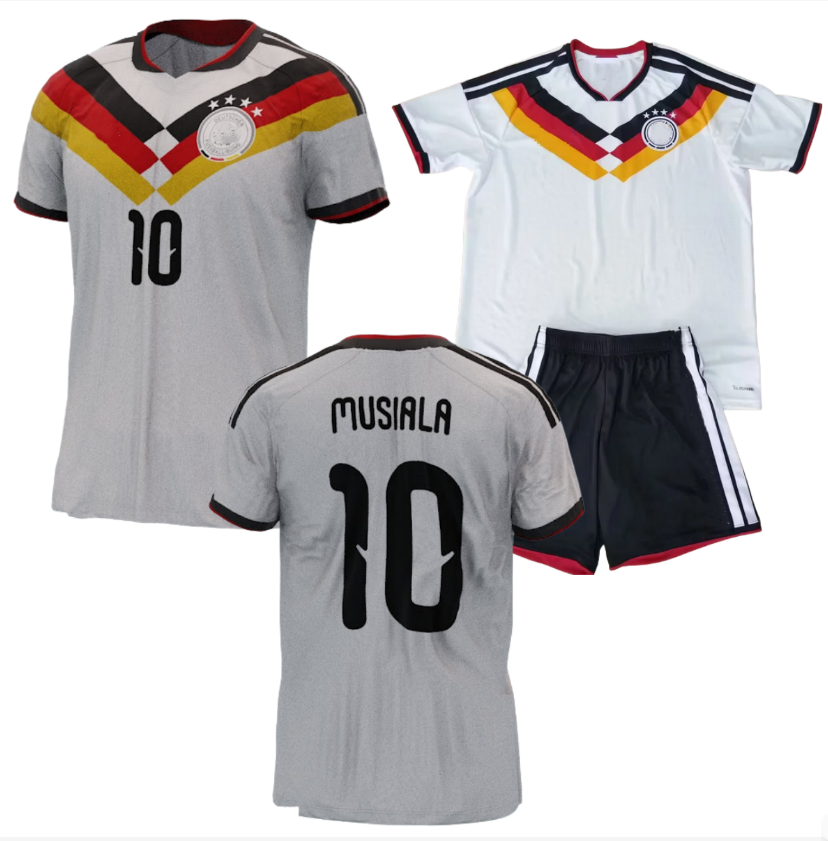 25 26 27 football jersey Germanys Soccer Jerseys 25 26 Version HUMMELS KROOS GNABRY MUSIALA MULLER HAVERTZ Whiteout Beckenbauer