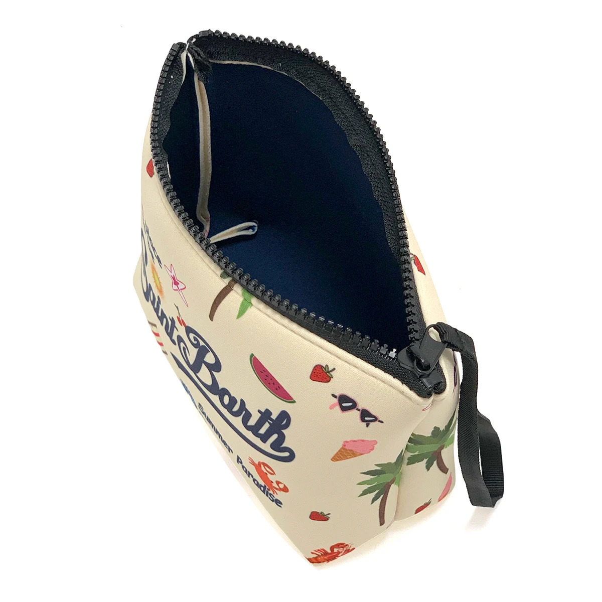 20cm16cm6cm womens Clutch Bag SAINT BARTH SB ST autumn winter handbag leopard print rose red zip canvas diving handbag 250930