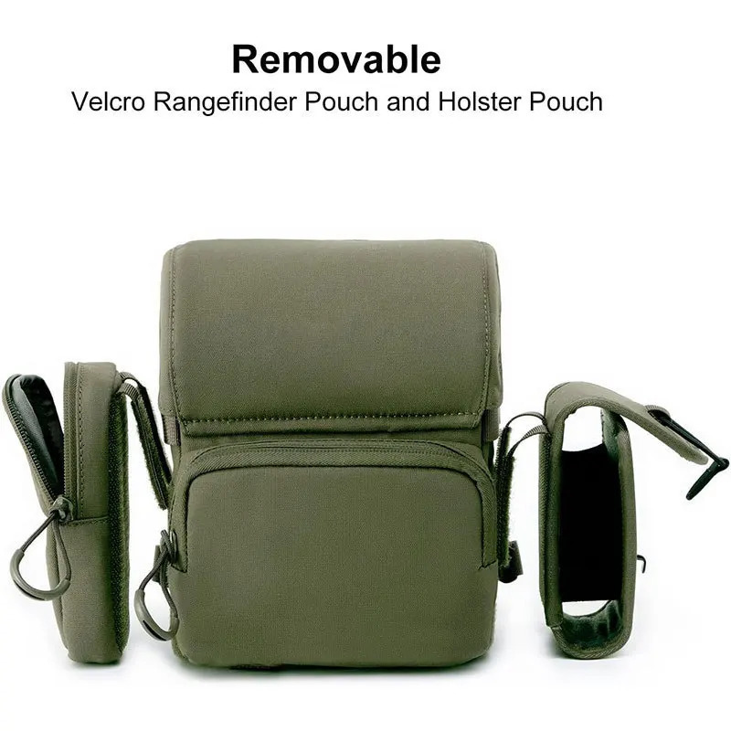 Portable Nylon Binocular Harness Chest Pack Bag Hunting Hiking MultiPocket Foldable Night Vision Goggles Front Pouch 250926