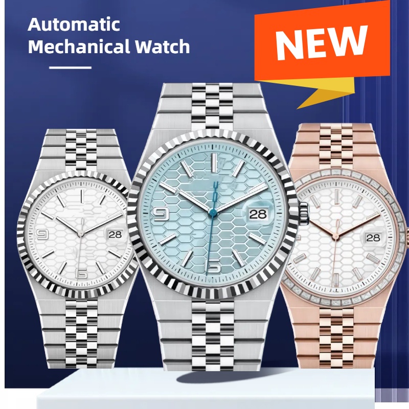 Luxury watch designer watches 3A5A12Amens automatic mechanical ceramics watches 41mm full stainless steel Gliding clasp wrist Swimwatches