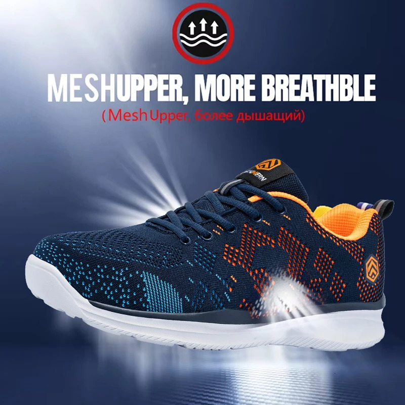 LARNMERN Safety Shoes for Work Men Steel Toe Construction Sneakers Boots Puncture Proof Antislip Women Shoes 250930