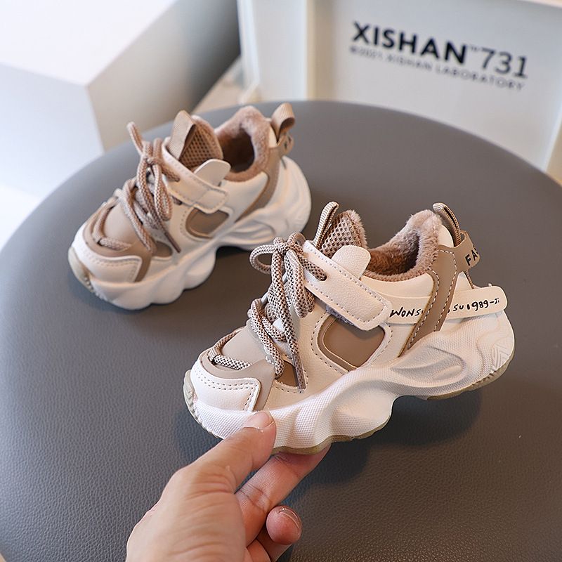 Baby Toddler Winter Shoes For Boys Girls Warm Little Kids Enfant Umshop Casual Sneakers Non-slip Children Sport Shoes Size 21 - 30 U0146