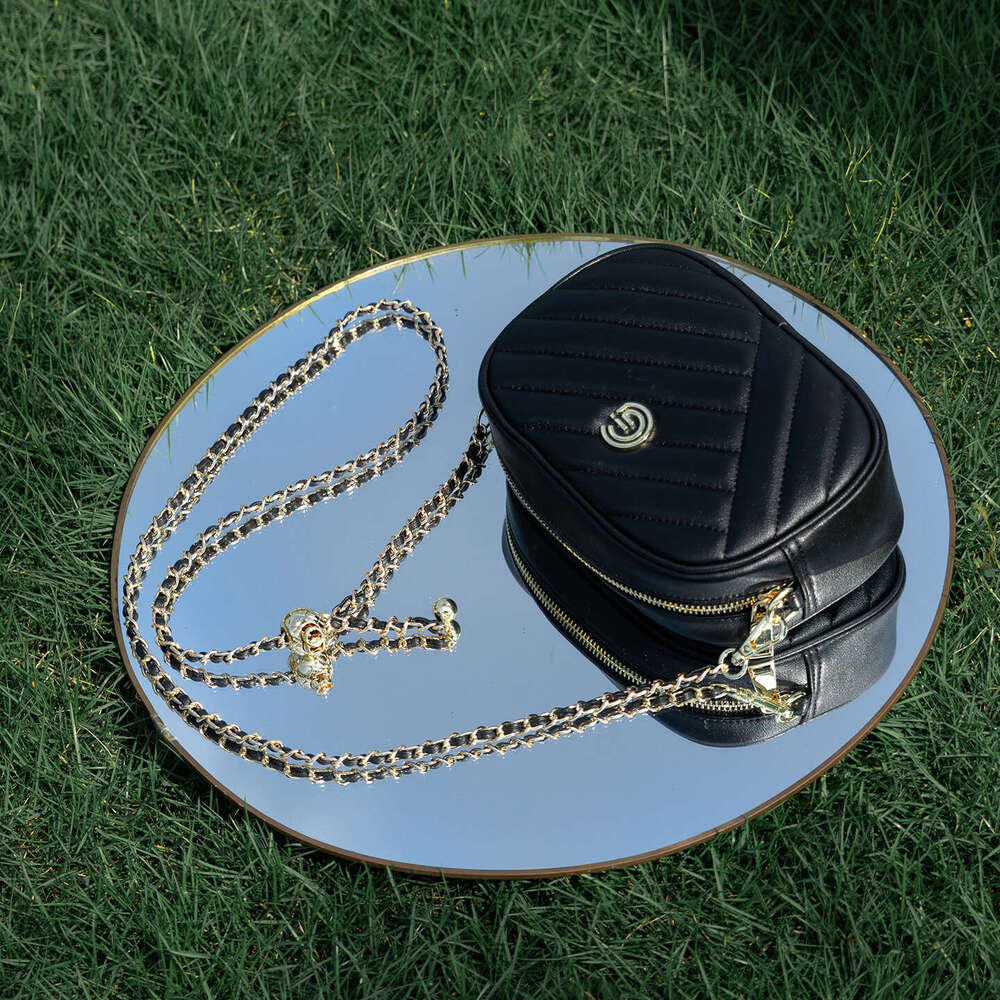 Luxury bag Summer New Genuine Leather Quilted Chain Small Square Fashion Versatile Phone Single Shoulder Crossbody Women s Bag