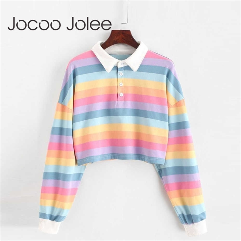 Jocoo Jolee Casual Women Solid Hoodies Plus Size pockets Sweatshirts Streetwear Irregular Hoodies Autumn Korean Pullover Tops 210619wtt