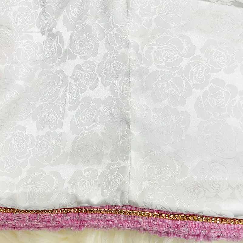 Chic Designer Casual Tweed Coat with Dapper Appeal Ideal for Elegance Enthusiasts