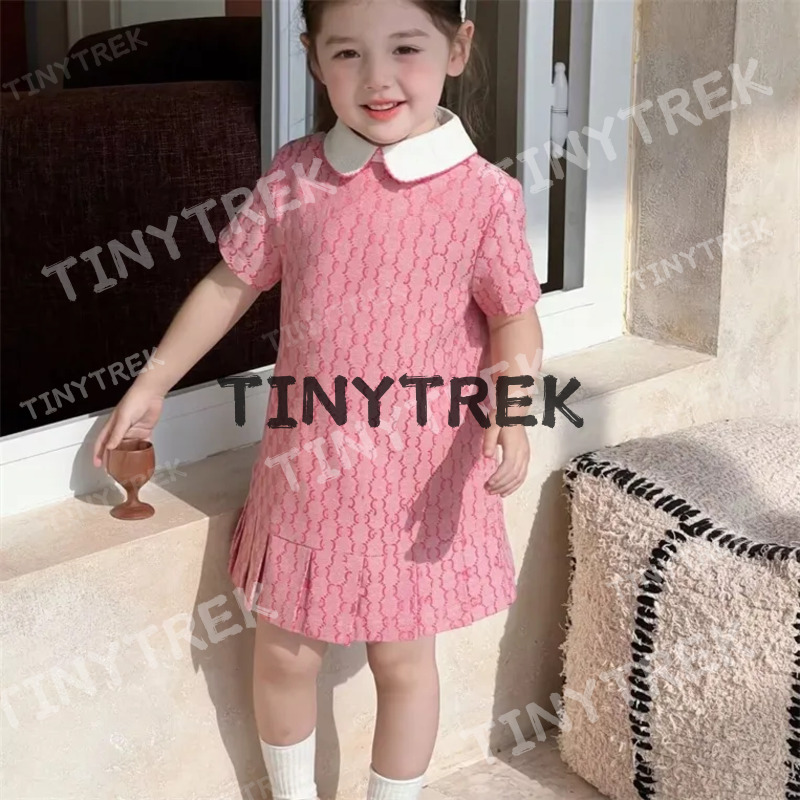 Baby Designer Girl Dresses Fashion Clothing Children short clothing High quality size 90-160cm, A13
