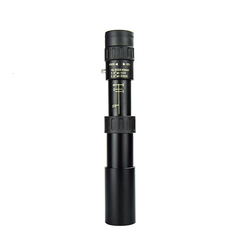 10300X40 HD Monocular Telescope Mini Portable Mobile Phone with Holder Outdoor Camping Hunting Birdwatching 250926