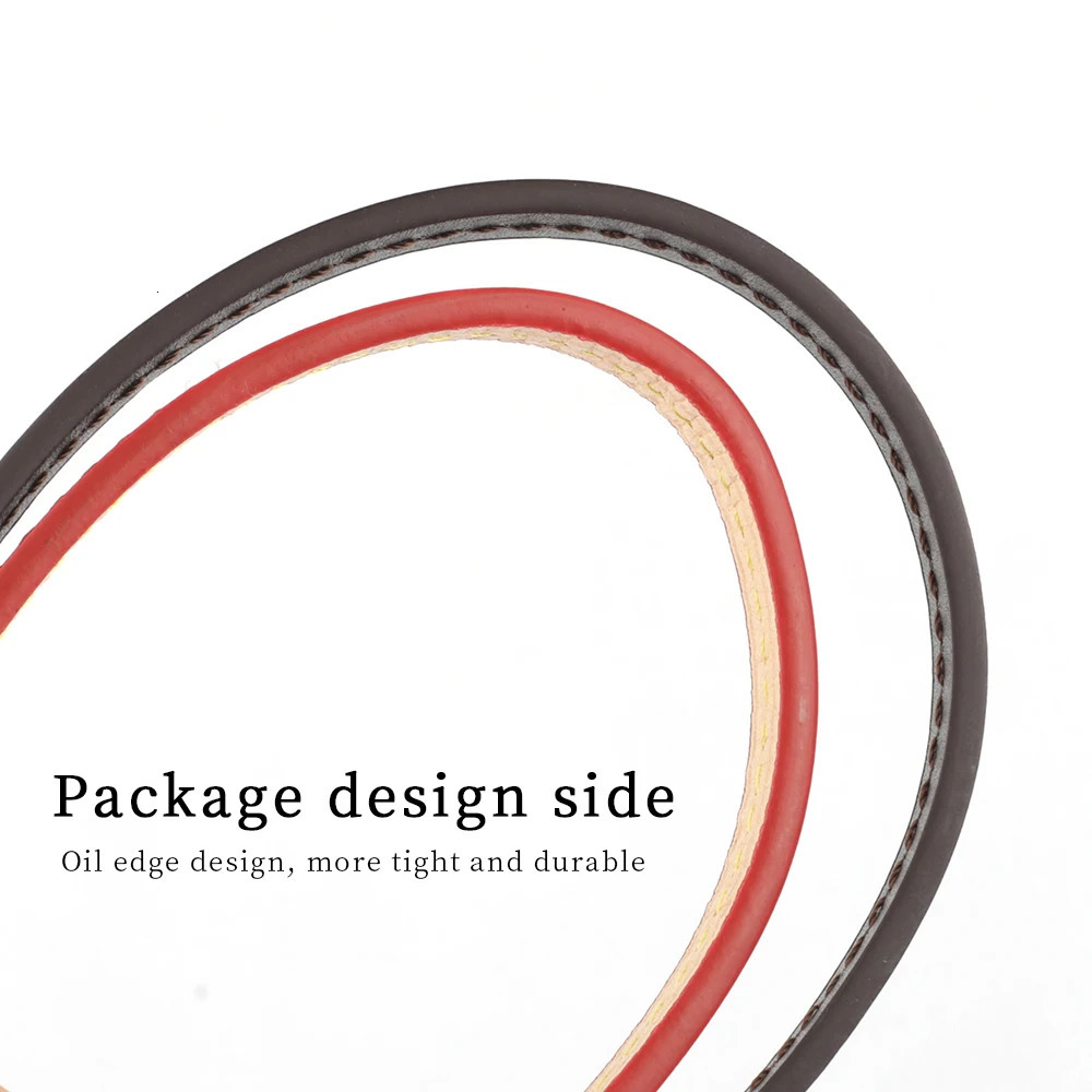 Bag Strap Vachetta Leather Short Bag Purse Handle Cowhide Shoulder Strap Replacement for Women Handbag Accessories 250926