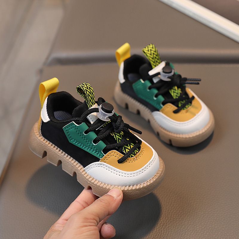 Colorful Children Shoes Pu Leather s Sneakers Baby Toddler Shoes Comfortable Soft Umshop Boys Girls Casual Shoes Sizes 21 30 U0158 S251027
