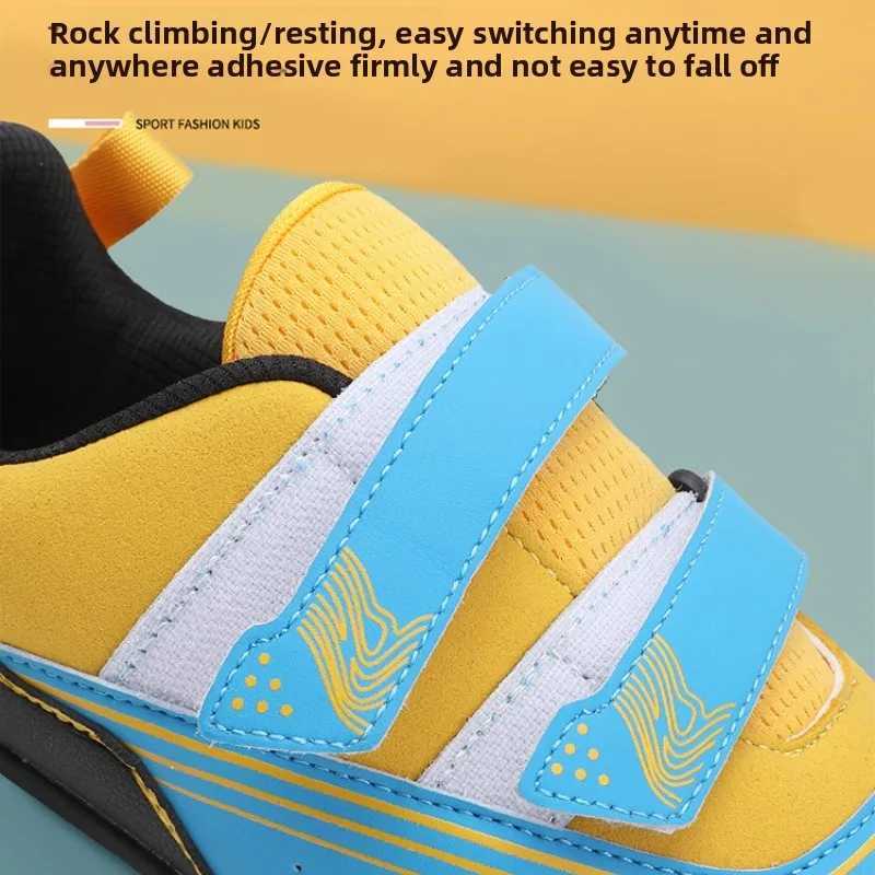 Kids RockClimbing Shoes Professional Outdoor Beginners Mesh Nonslip Parentchild RockClimbing Bouldering Training Sneakers J251007