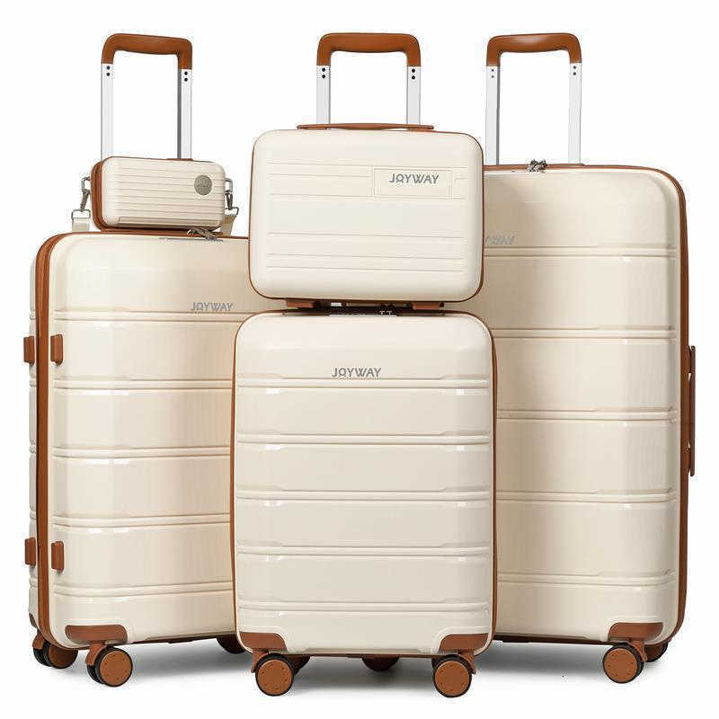 Durable Luggage Sets Piece Hardside Suitcases with Spinner W250920