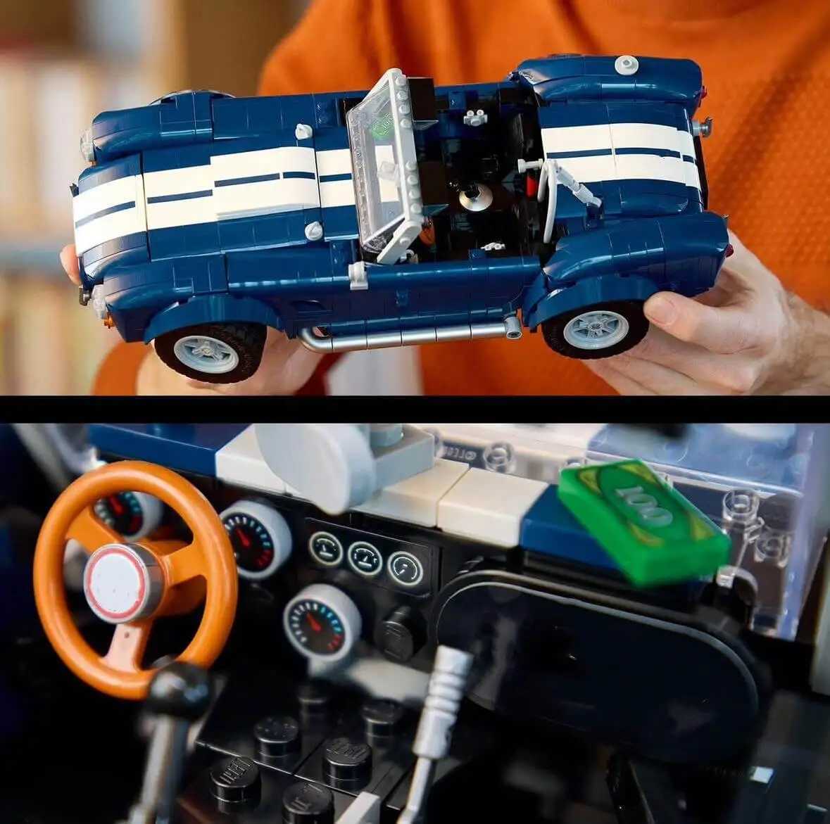 MINISO FIT 10357 COBRA Car Building Block Set Technical Vehicle 1241Pcs DIY Car Model Bricks Display Toys Xmas Birthday Gifts Z251007