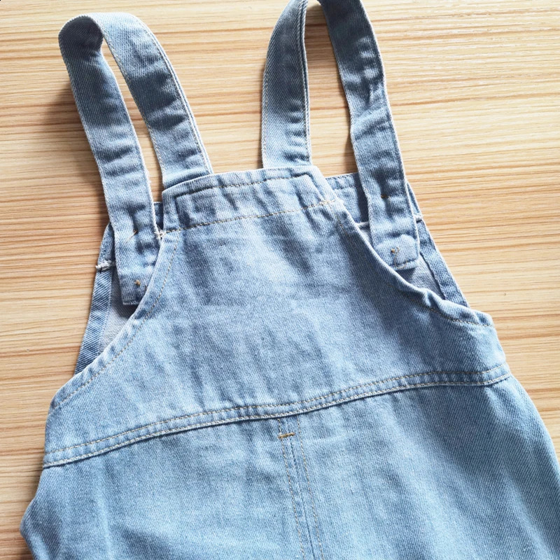 IENENS Boy Girl Overalls Toddler Clothes Child Jumpsuit Infant Denim Dungarees 1 2 3 4 Years Spring Autumn Baby Soft Jeans 250922