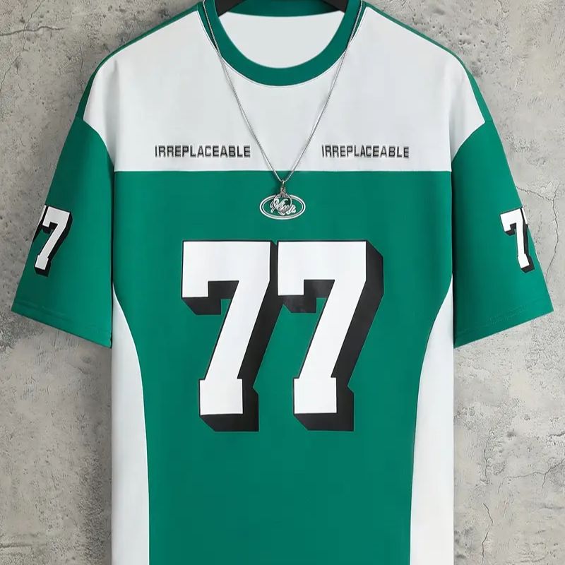 Casual Vintage-Inspired Statement Shirt Featuring Classic No.-15-1