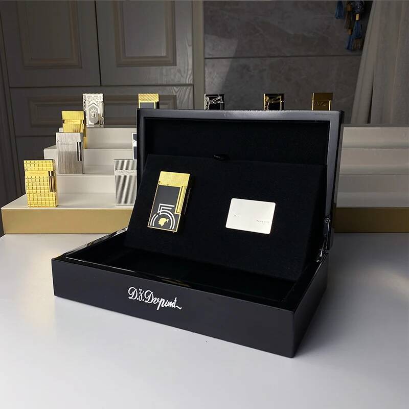 New commemorative edition single and double flame Ping Sound natural paint cigarette smoking butane lighter 18072 high-quality