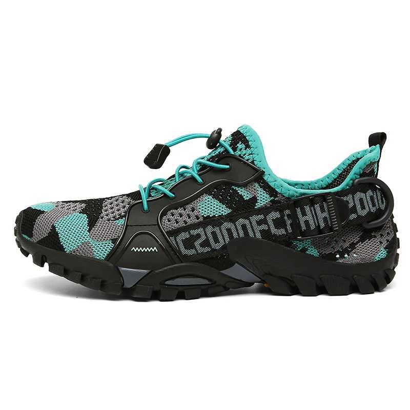 Plus Big Size 49 50 51 52 53 Summer Outdoor Hiking Shoes Aqua Water Shoes Men Trekking Mountain Climbing Tracking Trail Running J251007