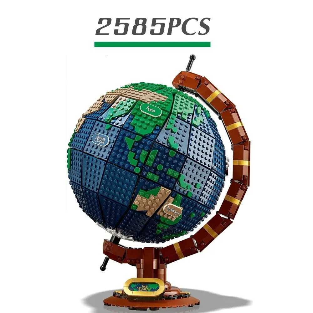 2585Pcs The Earth Model Birthday Christmas Gifts Brick Childrens Educational Toys Z251007