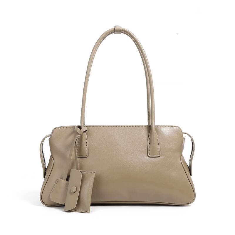 Luxury bag Trendy Single Shoulder Underarm Niche Genuine Leather for Women New Vegetable Tanned Cowhide Handbag Pillow Bag