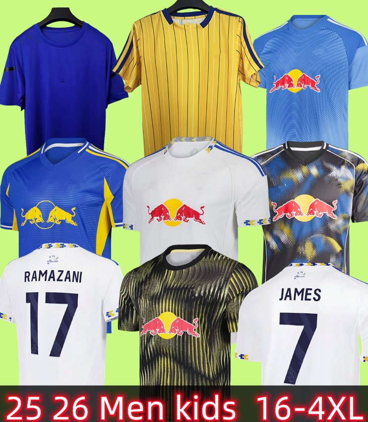 LEEDS UNITEDSS 25 26 BAMFORD Retro Llorente Soccer Jerseys Home Away third 2025 Adams Aaronson HARRISON Sinisterra JAMES Maillots De Football Kid Kit Football 11111