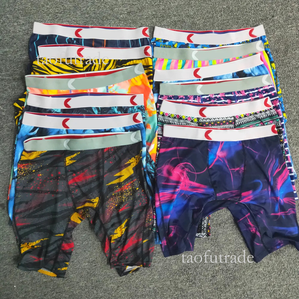 Ethikaa Boxer Bulk Promotion Men Boxers Mens Underpants Underwears Random Styles Sports Hip Hop Underwear Street Quick Dry Mixed Color Sending Ethikaa Man Boxer b2e
