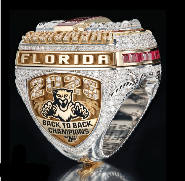 2024 2025 Stanley Cup PANTHERS Barkou Team Champions Championship Commemorative Ring Back to Back Captain Wooden Display Box Souvenir Men Fan Gift Wholesale