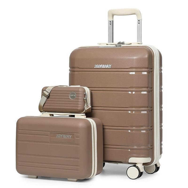 Durable Luggage Sets Piece Hardside Suitcases with Spinner W250920