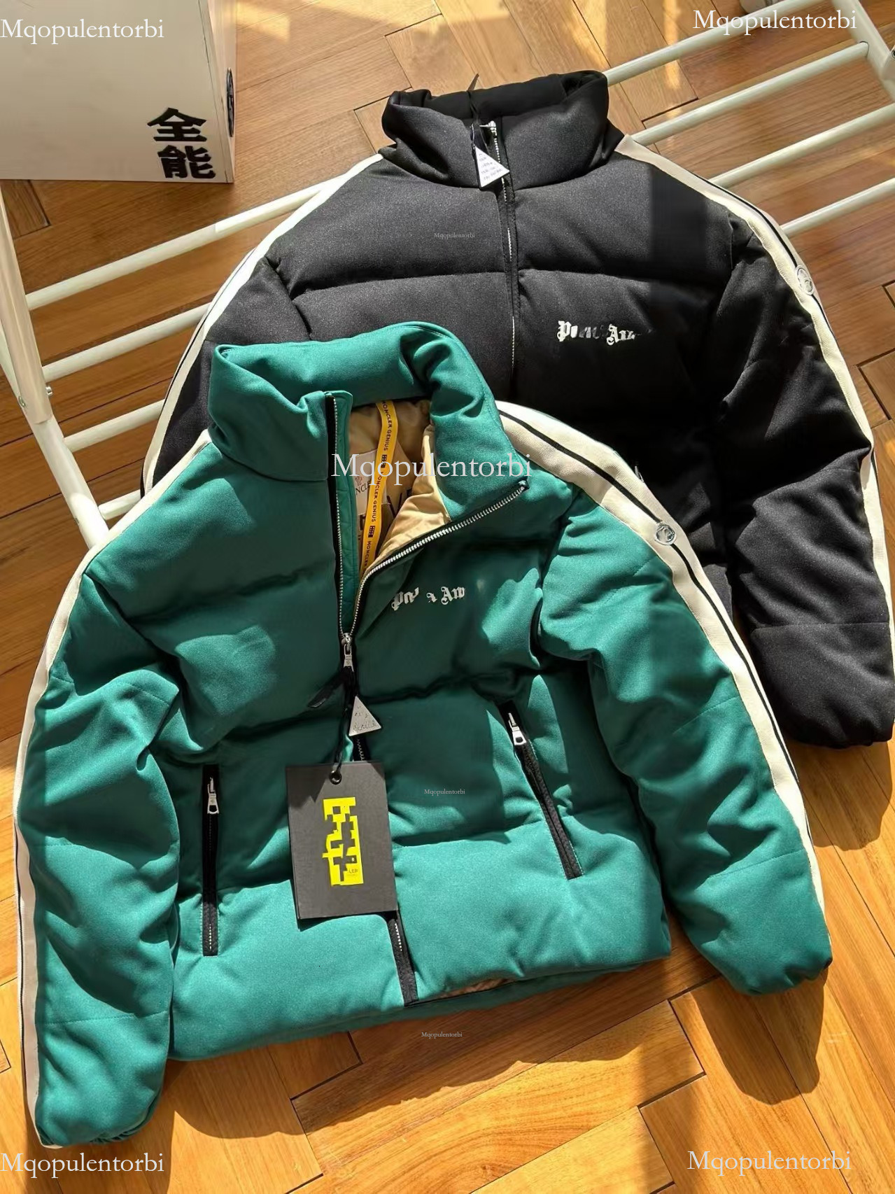 Plam X Monlears maya Puffer Jacket cobranded top quality Luxury Maya Down Jacket Coat Men's Designer Women Winter Matte Doudoune Cardigan Monlears Down Jackets 632