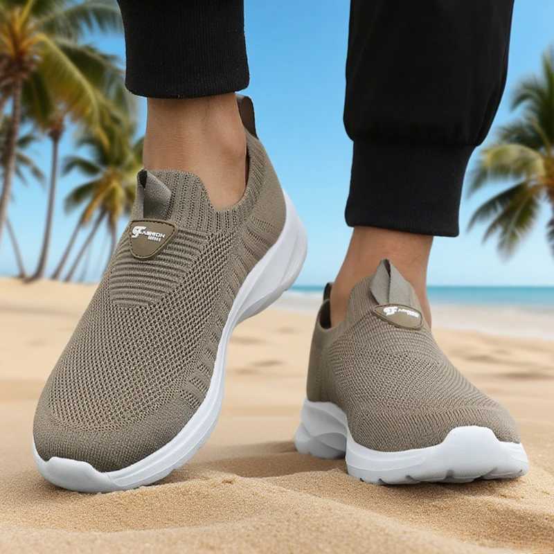 Running Mesh Shoes Fashion Casual Sneakers Outdoor Breathable Athletic Gym Men Tennis Footwear Lightweight Zapatillas De Hombre J251007