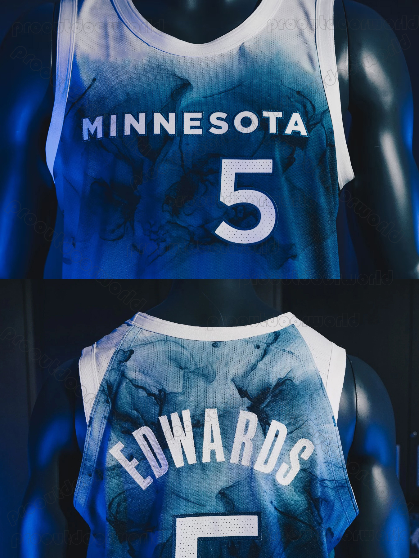 Anthony Edwards 2025-26 City Basketball Jersey Garnett Naz Reid Gobert Towns McDaniels Dillingham Shannon Jr. Beringer DiVincenzo Custom Stitched