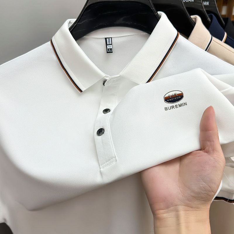 OLOEY Summer Mens Polos Tshirts Designers T Shirts High Street Embroidery Short Sleeves Luxurys Casual Man essential Polo Shirt Tops Tees Asian Size M