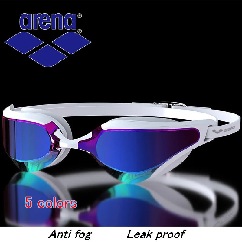 ARENA Professional AntiFog Swimming Goggles HD Leak Proof UV Protection Glasses Men Women Silicone Adjustable Eyewear goggles 250930