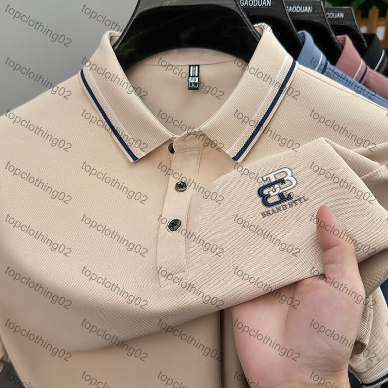 Men's T Shirt Luxury Summer Fashion Brand T Shirt Clothing Designer T-shirt Ice Silk Rhinestone Short Sleeved Men's Large Size Hoodie Graphi
