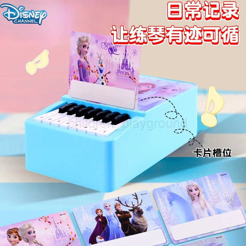 Disney Lotso Piano Kawaii Anime Cartoon Printed Accessories Small Piano Female Home Bedroom Decoration Ornament Gift H251007