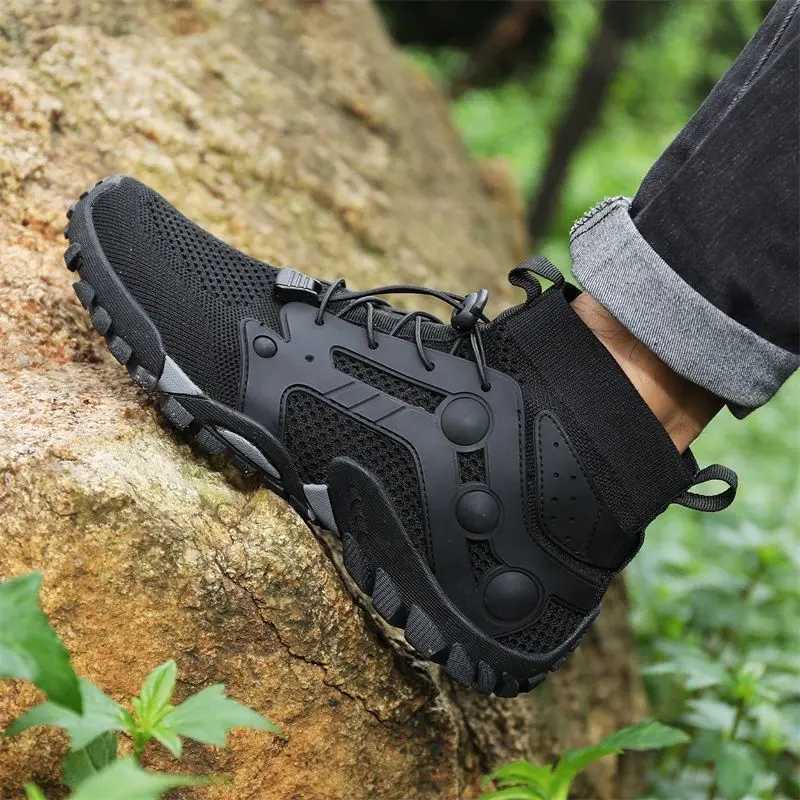 Outdoor Breathable Mountain Hiking Man Casual Sneaker Gym Wide Trend 2025 Walking Cheap Liquidation Jump Sports Shoes for Men J251007