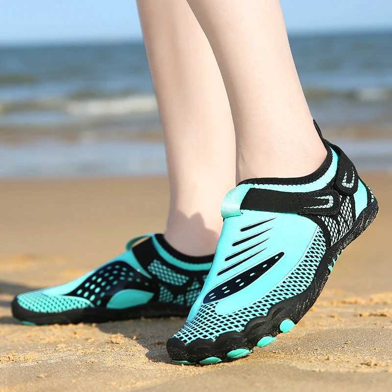 Swimming Shoes Men Beach Aqua Shoes Women Quick Dry Barefoot Upstream Surfing Slippers Hiking Water Shoes Wading Unisex Sneakers J251007