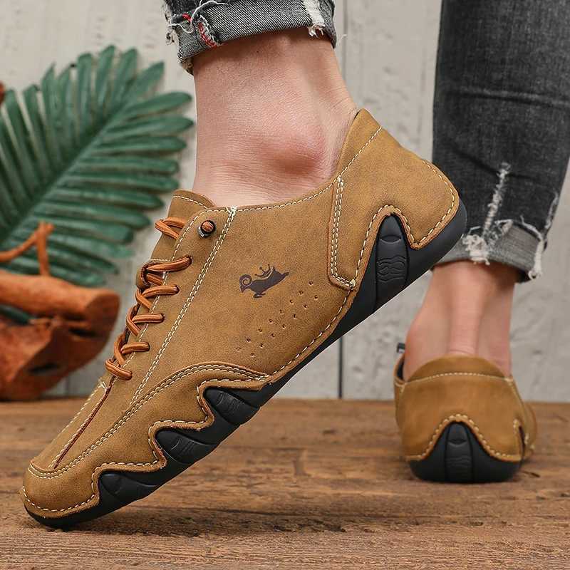 Shoes for Man Fashion Brand Loafers Soft Soled Comfortable Casual Walking Shoes Breathable Sports Tennis Outdoor Driving Shoes J251007
