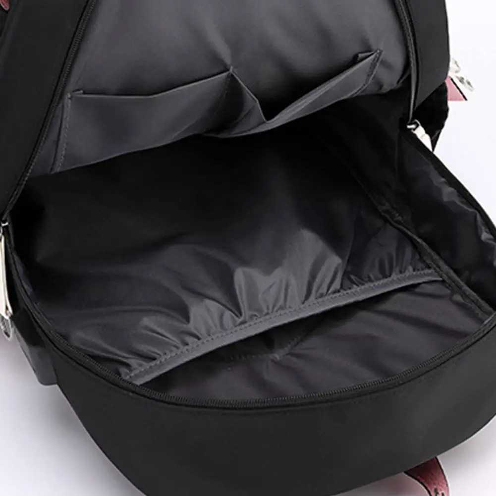 KPop Demon Hunters Backpack Teenagers Daily Backpack Hot Movie Huntrix Demon Hunters 2025 Laptop Usb Port Bag For Girl Boy L251007