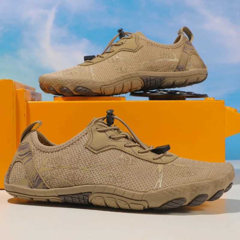 Mens And Womens Upstream Shoes Lightweight Amphibious Shoes Breathable Drainage Stream Hiking Shoes Quickdrying Beach Shoes J251007