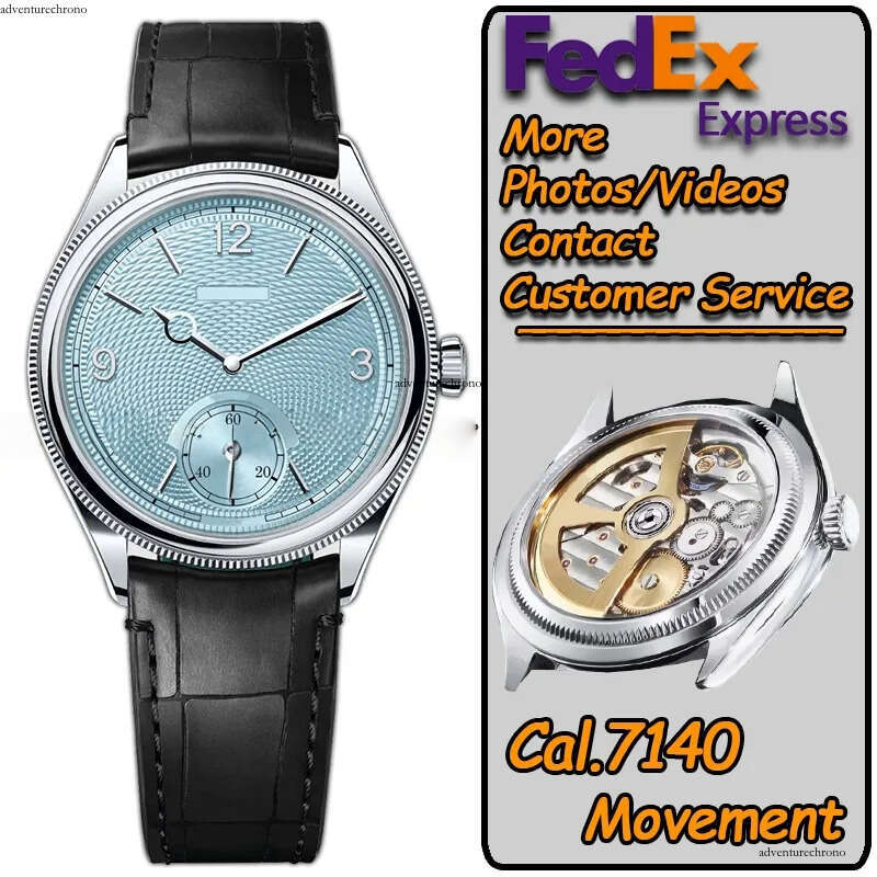 Mens Men Designer Watches Top Quality 1908 Watche 39MM Super Factory Watch Automatic Cal.7140 Movement Sapphire Glass Luminous watch