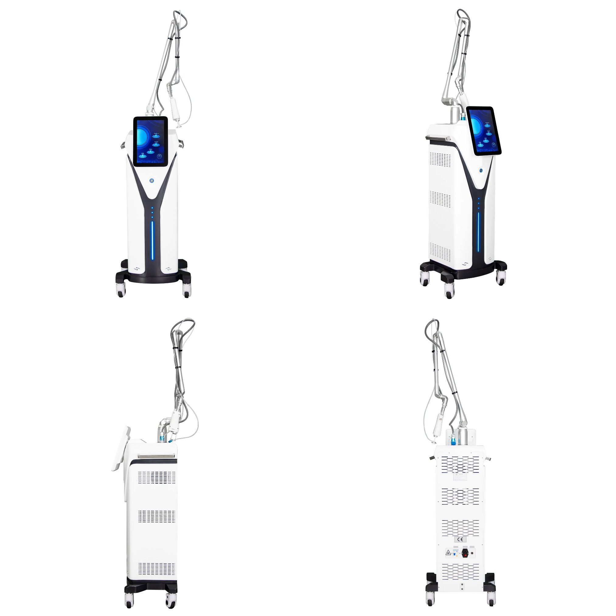 CO2 Fractional Laser 10600nm Acne Treatment Whitening Wrinkle Removal Vaginal Tighten Skin Care Rejuvenation Painless Scar Remove Skin Tightening Devi
