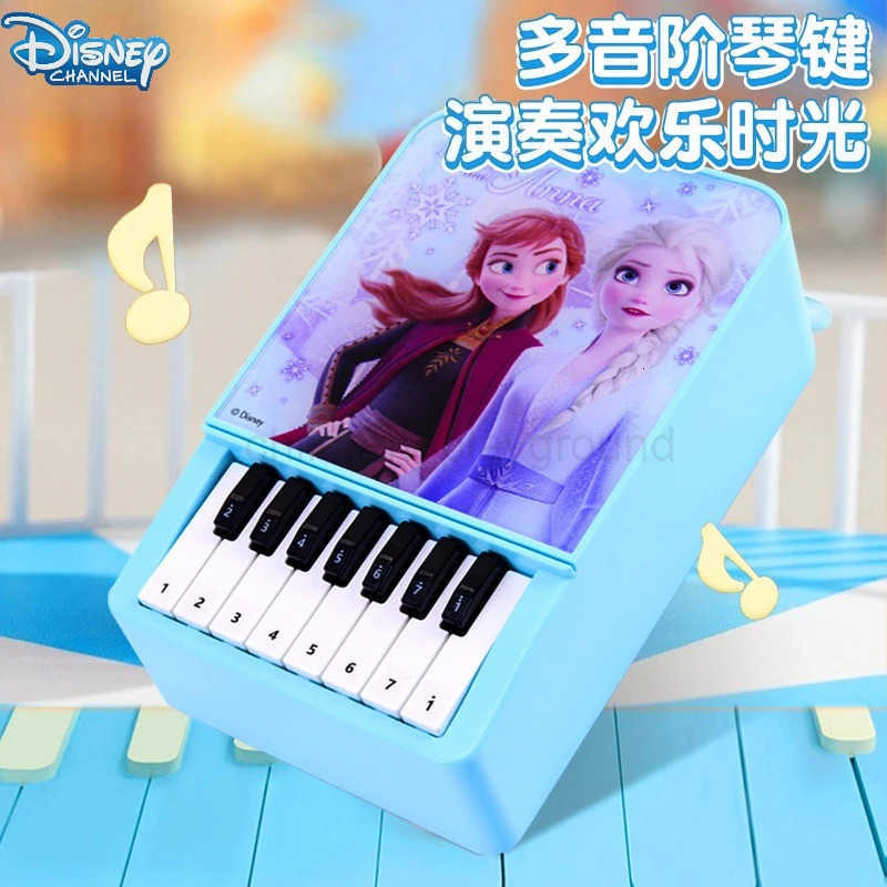 Disney Lotso Piano Kawaii Anime Cartoon Printed Accessories Small Piano Female Home Bedroom Decoration Ornament Gift H251007