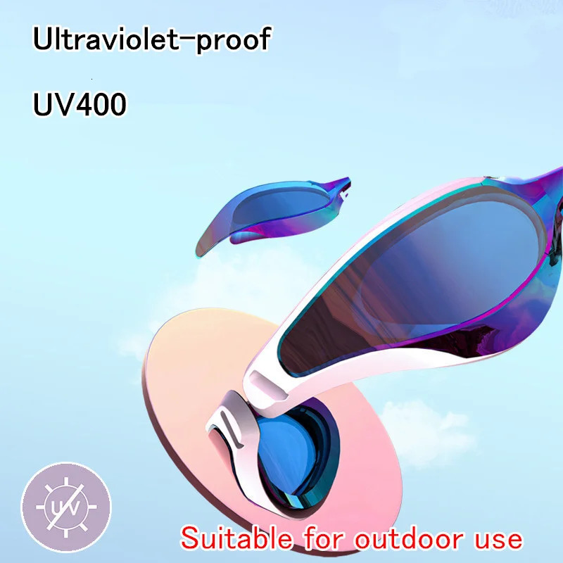 ARENA Professional AntiFog Swimming Goggles HD Leak Proof UV Protection Glasses Men Women Silicone Adjustable Eyewear goggles 250930