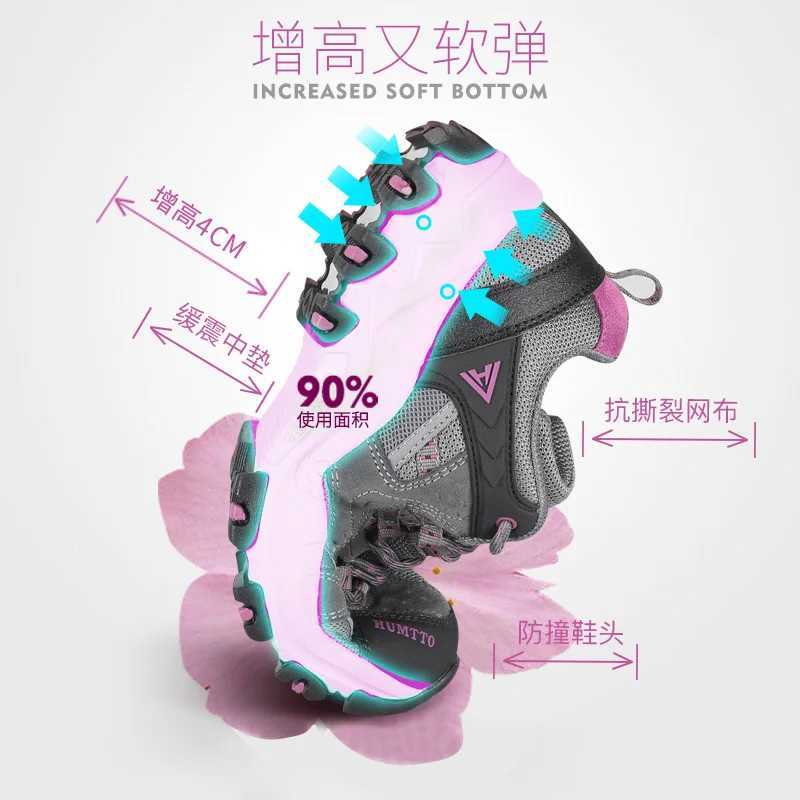 HUMTTO Women Hiking Shoes Spring Outdoor Sports Climbing Shoes Walking shoes Warm men Trekking Sneakers Ankle Boots Breathable J251007